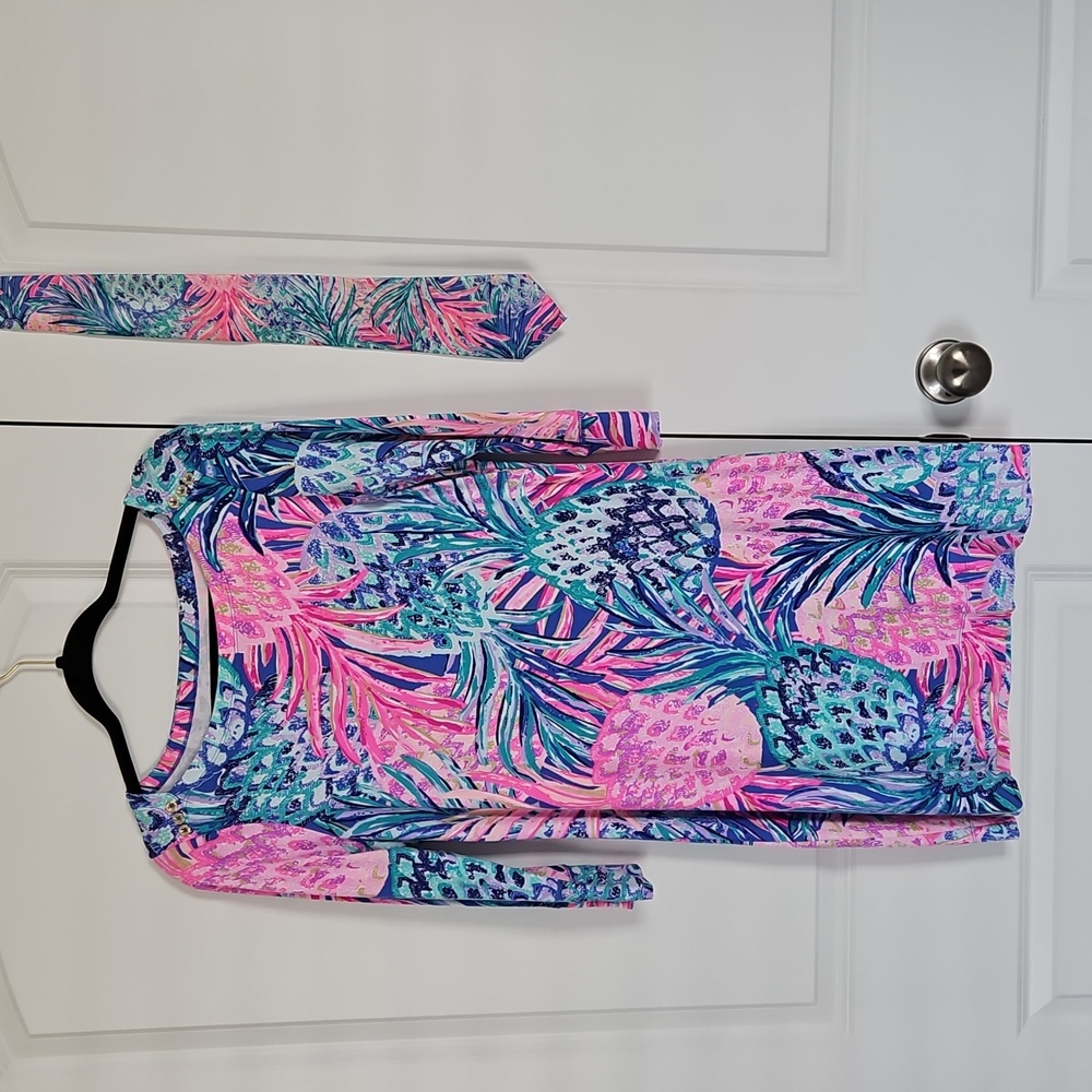 Lilly Pulitzer Sophie Dress With Matching Tie
